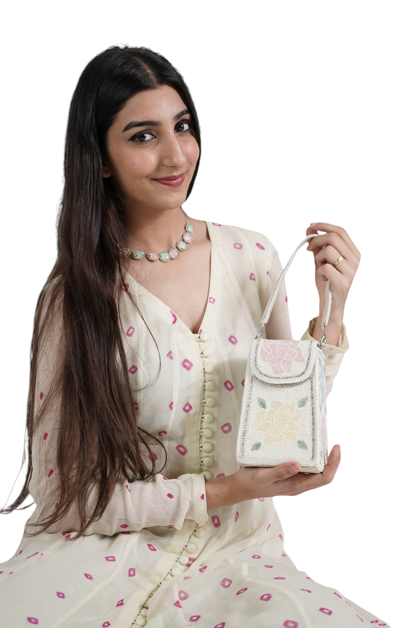 Gul Manjari Statement Bag